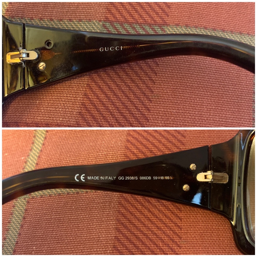 👑✅PRICE FIRM✅NO OFFERS 👑AUTHENTIC GUCCI Oversized Sunglasses. - Picture 13 of 16